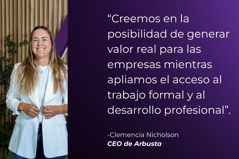 Arbusta y el uso de la IA para crear oportunidades de trabajo